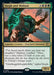 A Magic: The Gathering card titled "Yargle and Multani [March of the Machine]." The Rare card displays a monstrous Legendary Creature with multiple limbs and a gaping mouth. Below is text describing their interaction: "I've heard much about you from my daughter," Multani rumbled. "Gnshhagghkkaphribbit," replied the Frog Spirit Elemental, Yargle. The card's power