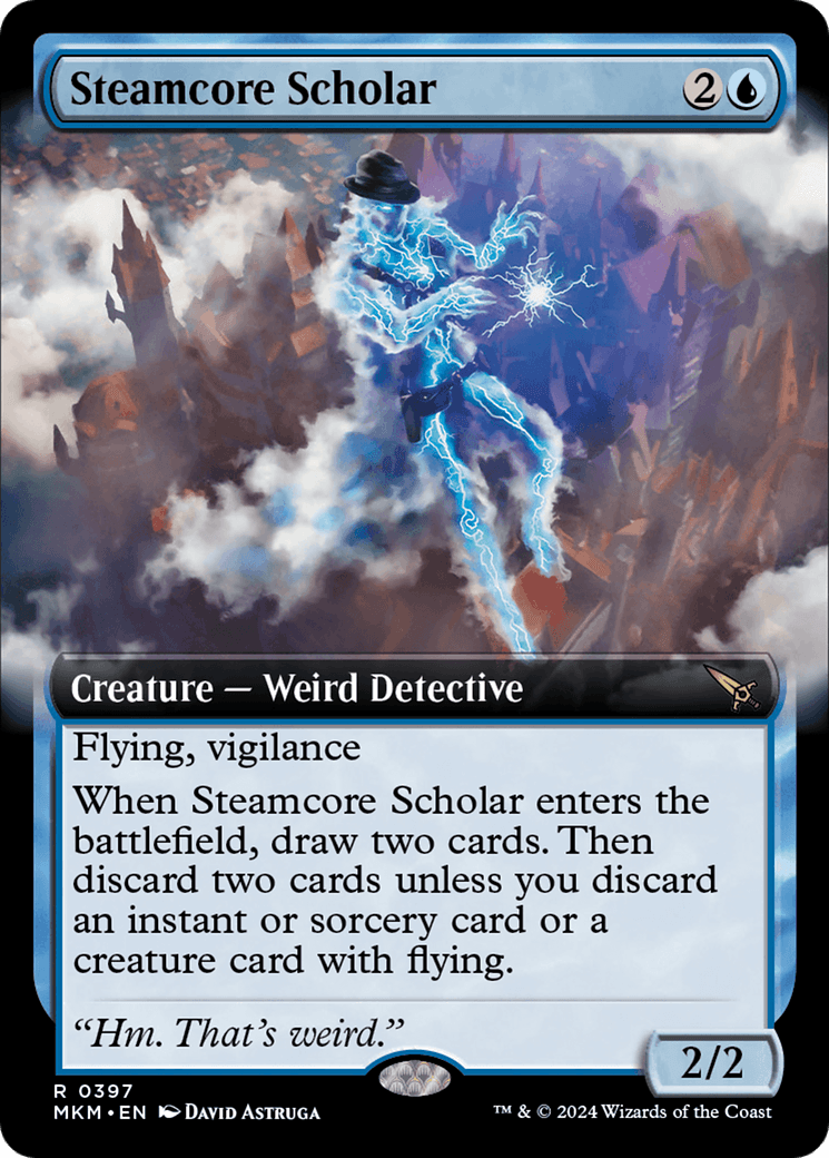 Steamcore Scholar (Extended Art) [Murders at Karlov Manor]