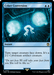 A Magic: The Gathering card named "Cyber Conversion [Doctor Who]" with the cost of two blue mana features an image of a figure transforming into a Cyberman, surrounded by electric currents. The card text reads, "Turn target creature face down. It’s a 2/2 Cyberman artifact creature. You will be like us." Inspired by Doctor Who.

