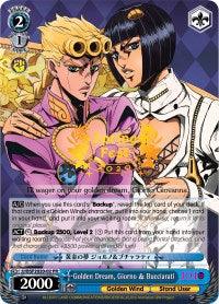 Golden Dream, Giorno & Bucciarati (JJ/BSF2020-02 PR) [Bushiroad Event Cards]