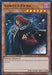 The image is of the "Vanity's Fiend [DUDE-EN034] Ultra Rare" Yu-Gi-Oh! trading card. This Ultra Rare card showcases a fiendish character with long red hair and dark, elaborate armor. The text reads: "Cannot be Special Summoned. Neither player can Special Summon monsters." It has 2400 ATK, 1200 DEF, and is
