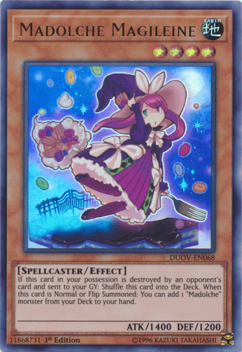 Image of a Yu-Gi-Oh! trading card titled 