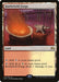 A Magic: The Gathering card titled "Battlefield Forge [Magic Origins]," from the Magic: The Gathering set. This "Land" card illustrates a forge with an anvil on a tree stump and weapons on a rack in the background. Its text allows the player to generate red or white mana, dealing 1 damage to the player when doing so.