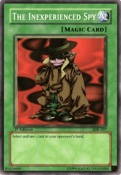 A Yu-Gi-Oh! trading card titled 