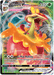 A Pokémon trading card featuring the ultra rare Flapple VMAX (019/163) [Sword & Shield: Battle Styles] with a Gigantamax form, boasting 320 HP from the Pokémon series. The card's design includes vibrant, swirling colors and tropical patterns. Flapple, an apple-like dragon Pokémon, uses the attack "G-Max Rolling" that deals 250 damage. Text details its move, weaknesses, resistances, and retreat cost.