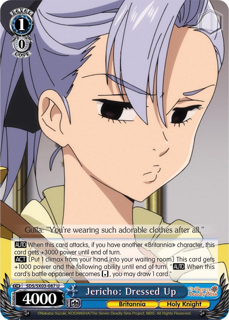 Jericho: Dressed Up (SDS/SX03-087 U) [The Seven Deadly Sins]