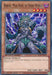 A Yu-Gi-Oh! trading card named "Brron, Mad King of Dark World [SGX3-ENI13] Common." This 1st Edition Effect Monster features a monstrous creature with blue-green skin, multiple eyes, and white hair, wearing dark, intricate armor with purple and silver accents. With ATK 1800 and DEF 400, it's perfect for Speed Duel GX strategies.