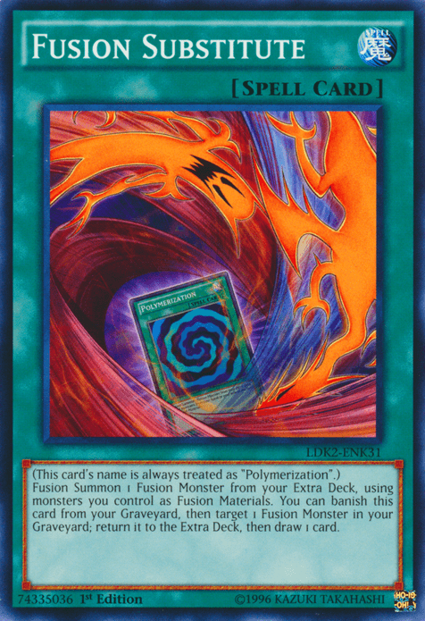 The Yu-Gi-Oh! trading card 