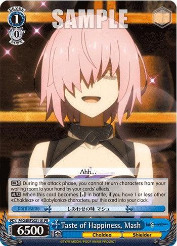 Taste of Happiness, Mash (FGO/BSF2021-01 PR) [Bushiroad Event Cards]