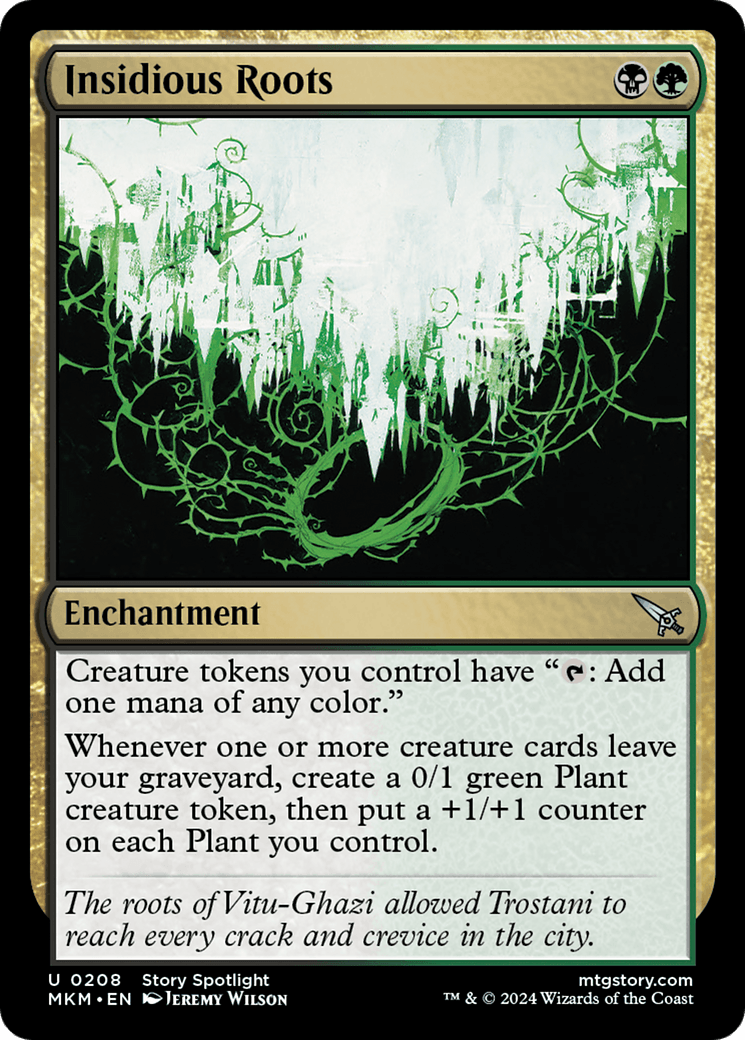 The image is of a Magic: The Gathering card named 