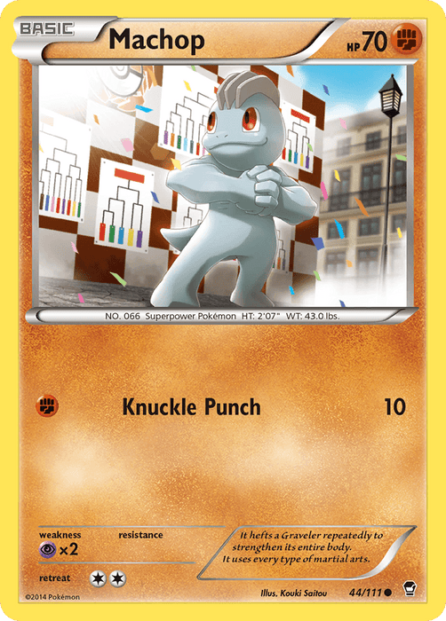 Machop (44/111) [XY: Furious Fists]