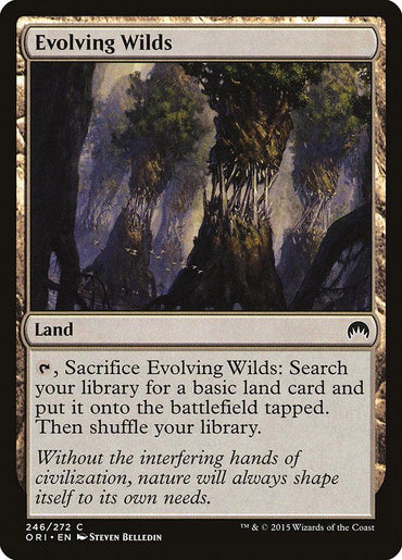 Evolving Wilds [Magic Origins]