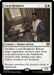 A Magic: The Gathering card titled Loyal Retainers [Commander Masters] from Magic: The Gathering. The card costs 2 and a white mana symbol, featuring a man in historical attire with another person at a desk in the background. It has 1 power, 1 toughness, and abilities suitable for a legendary creature.