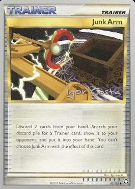 A Pokémon trading card called 