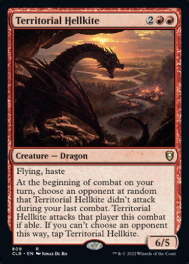 Territorial Hellkite [Commander Legends: Battle for Baldur's Gate]