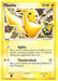 A Pokémon Pikachu (012) (10th Anniversary Promo) [Miscellaneous Cards] featuring Pikachu with 50 HP. Pikachu is depicted amid electric sparks, capturing the essence of its Lightning type. As a promo card, it mentions two abilities: Agility, which involves flipping a coin to prevent damage if heads; and Thundershock, which deals 20 damage and can paralyze the opponent with a coin flip.