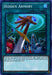 The Yu-Gi-Oh! card "Hidden Armory [INCH-EN042] Super Rare" is a Super Rare Normal Spell that lets you send the top card of your Deck to the GY to add 1 Equip Spell from your Deck or GY to your hand. You cannot Normal Summon/Set the turn you activate this card. Its artwork showcases a glowing armory with weapons, helmets, and a highlighted sword.