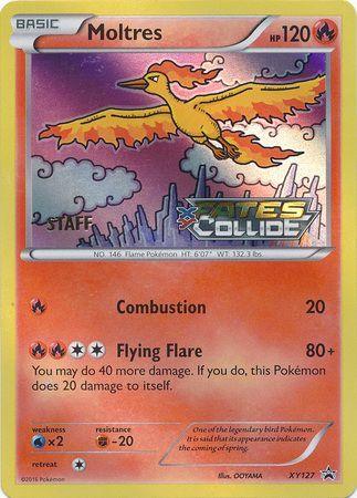 Moltres (XY127) (Staff) [XY: Black Star Promos]