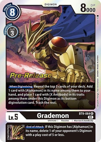 A Digimon card titled 