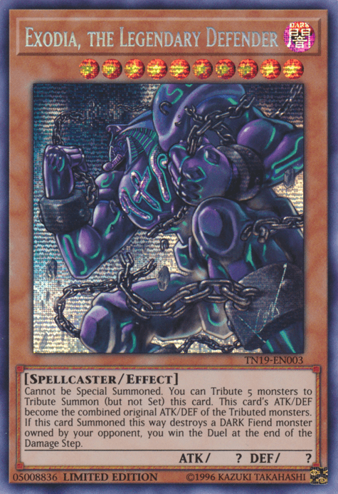 A Yu-Gi-Oh! trading card from the 2019 Gold Sarcophagus Tin featuring 