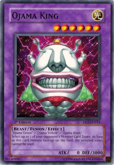 A Yu-Gi-Oh! trading card featuring the Fusion/Effect Monster 