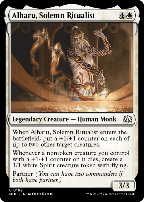 Alharu, Solemn Ritualist [March of the Machine Commander]