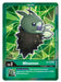 A Digimon card featuring Minomon [BT3-004] (Event Pack 2) [Release Special Booster Ver.1.5], an In-Training level Digimon. Minomon is depicted as a green, caterpillar-like creature with a round body, antennae, and small limbs. The background has a green, geometric pattern. The card includes text that gives Minomon an attack boost under certain conditions.

