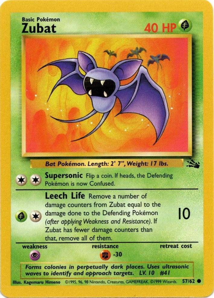 Zubat (57/62) [Fossil Unlimited]