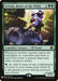 A Magic: The Gathering card titled "Selvala, Heart of the Wilds [Mystery Booster]" portrays a legendary elf scout with an animal in a forest. This mythic card has a mana cost of 1 green and 2 colorless, featuring toughness of 3 and power of 2, with its abilities detailed in the text box.