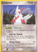 Zangoose (25/108) [EX: Power Keepers] featuring a white, ferret-like creature with red markings and sharp claws. This rare card shows 70 HP, with abilities "Thick Skin," "Call for Family," and "Sharp Claws." Part of the Pokémon EX: Power Keepers series, the background is a sky with clouds. Artist credit is displayed at the bottom.