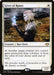 The image depicts a Magic: The Gathering product named "Giver of Runes [Modern Horizons]". It features a Kor Cleric with long white hair, hands raised, casting a magical light. The card text indicates she grants protection from colorless or another color to another target creature. Illustrated by Seb McKinnon.