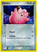 A Clefairy (53/115) (Stamped) [EX: Unseen Forces] card from Pokémon with 50 HP. The card features a cheerful pink, round creature with pointed ears against a cosmic background. As a common Colorless type, it lists two moves: Pound (10 damage) and Lullaby (10 damage, puts the defending Pokémon to sleep).