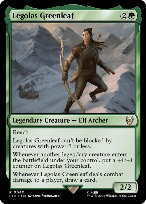 Legolas Greenleaf [The Lord of the Rings: Tales of Middle-Earth Commander]