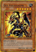 A Yu-Gi-Oh! trading card featuring "Des Volstgalph [GLD2-EN002] Ultra Rare" from the Gold Series 2009. This Ultra Rare Effect Monster has a gold border with the black dragon, accented in gold, standing in a menacing pose surrounded by a glowing yellow aura. The card shows its attack (ATK) as 2200 and defense (DEF) as 1700.