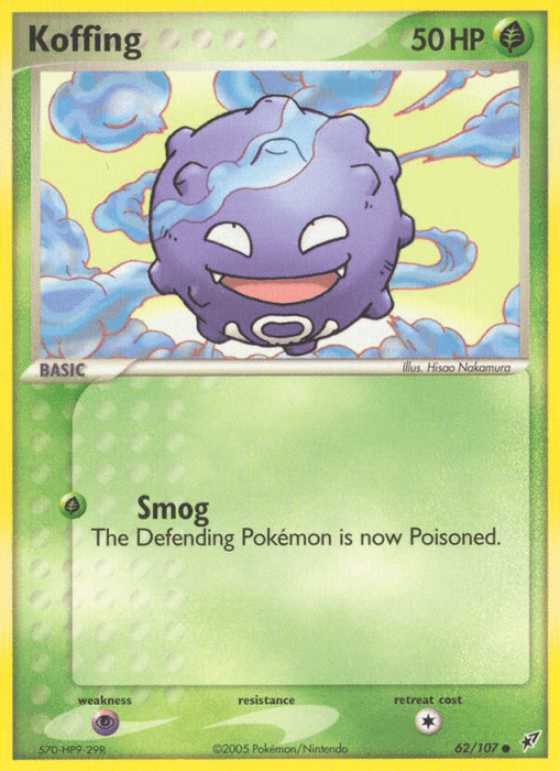 Koffing (62/107) [EX: Deoxys]