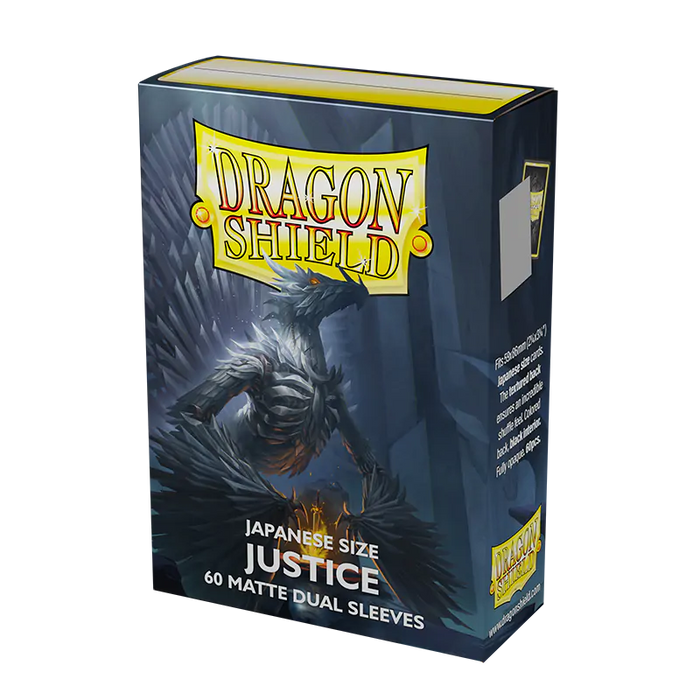 Dragon Shield: Japanese Size 60ct Sleeves - Justice (Dual Matte)