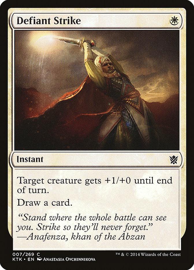 Defiant Strike [Khans of Tarkir]