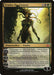 A Magic: The Gathering card from the Return to Ravnica set featuring Vraska the Unseen [Return to Ravnica], a Legendary Planeswalker. Vraska is depicted as a dark, serpentine figure with a crown of snakes. The card's abilities include three loyalty abilities: +1, -3, and -7. The card's border is black and green, and its artist is Aleksi Bric.