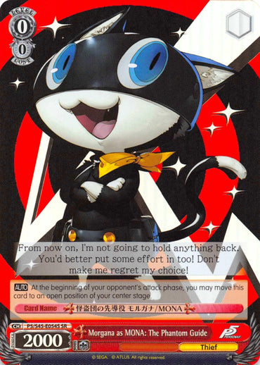 Morgana as MONA: The Phantom Guide (P5/S45-E054S SR) [Persona 5]