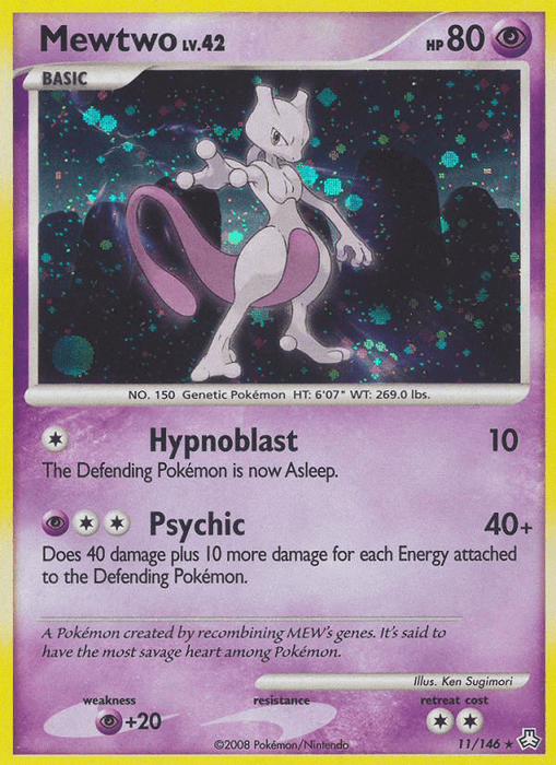 Mewtwo (11/146) [Diamond & Pearl: Legends Awakened]