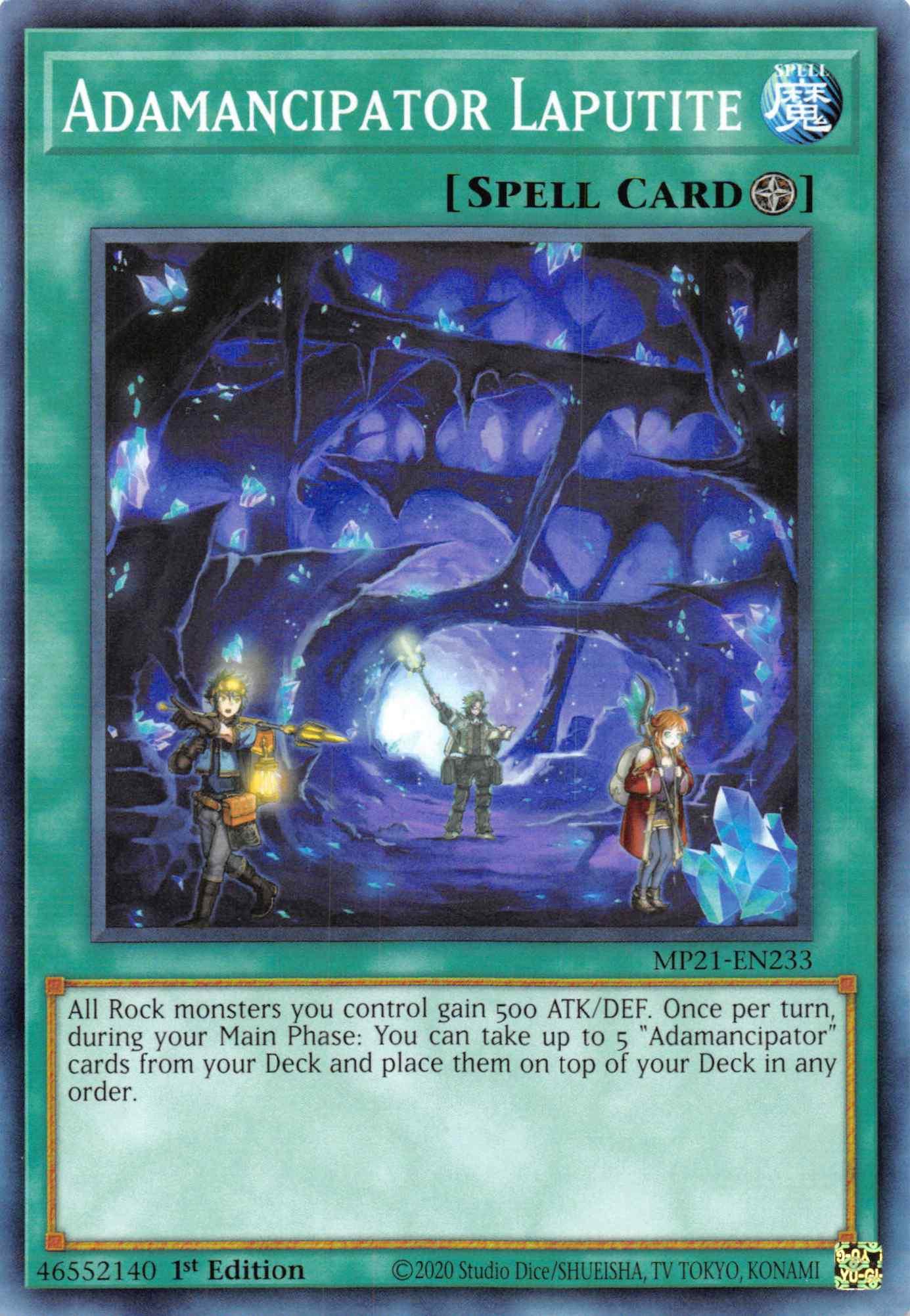 A Yu-Gi-Oh! spell card named 