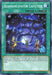 A Yu-Gi-Oh! spell card named "Adamancipator Laputite [MP21-EN233] Common" from the 2021 Tin of Ancient Battles. This Field Spell features a mystical scene inside a glowing cave with blue crystals. Two miners in helmets work by a large crystal. Text details: All Rock monsters gain 500 ATK/DEF. Once per turn, move 5 “Adamancipator