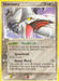 A rare Pokémon Skarmory (26/107) [EX: Deoxys] trading card from the Pokémon brand. The card shows Skarmory, a metallic bird-like creature, with 70 HP. The moves listed are Spearhead, which allows drawing a card, and Heavy Metal, dealing 10+ damage based on an Energy coin flip. The card is numbered 26/107 and illustrated by Kouki S