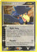 A rare Pokémon trading card featuring Murkrow. Murkrow, a black crow-like creature wearing a blue witch hat, is shown with 70 HP and an "Unseen Forces" logo. The card displays two abilities: Night Song and Plunder. Illustrated by Kouki Saitou, it’s labeled **Murkrow (30/115) (Stamped) [EX: Unseen Forces]** with a yellow border from the **Pokémon** brand.