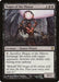 The image shows a rare Magic: The Gathering card named "Magus of the Mirror [Conspiracy]." It features an illustration of a dark-skinned human wizard holding a glowing, circular object. The card costs four generic and two black mana to cast and has a power/toughness of 4/2. Its ability lets you sacrifice Magus of the Mirror [Conspiracy] to exchange life totals with a target opponent, but