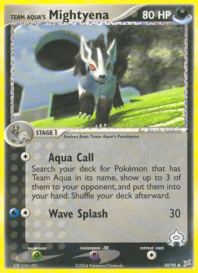 Team Aqua's Mightyena (30/95) [EX: Team Magma vs Team Aqua]