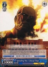 Spreading War, Colossal Titan (AOT/S35-PE02 PR) (Promo) [Attack on Titan]