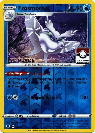 Frosmoth (064/202) (League Promo 4th Place) [Sword & Shield: Base Set]