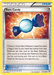 A Pokémon trading card titled "Rare Candy (135/160) [XY: Primal Clash]" from the Pokémon series. The card features a glowing, blue candy-shaped item with white and dark blue twisted ends on a vibrant background. Text explains that this uncommon item allows a player to evolve a Basic Pokémon immediately. Illustrated by Toyste Beach.
