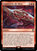 A Magic: The Gathering card titled "Ensnared by the Mara [Doctor Who]." This red sorcery, costing 2 generic and 2 red mana, showcases a sinister, many-armed creature ensnaring a character. Opponents exile cards until they hit a nonland card to cast without cost or take damage equal to the total mana value exiled—a true Doctor Who-esque twist.